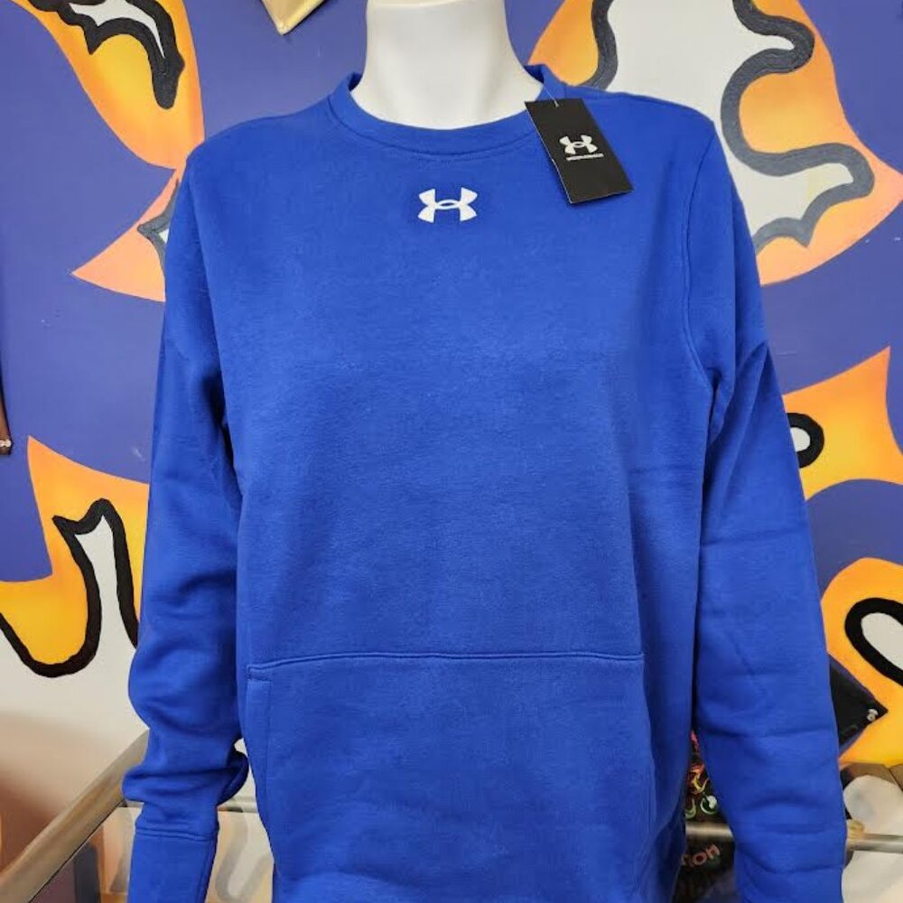 NWT Under Armour Pocket Crewneck Sweatshirt - Medium